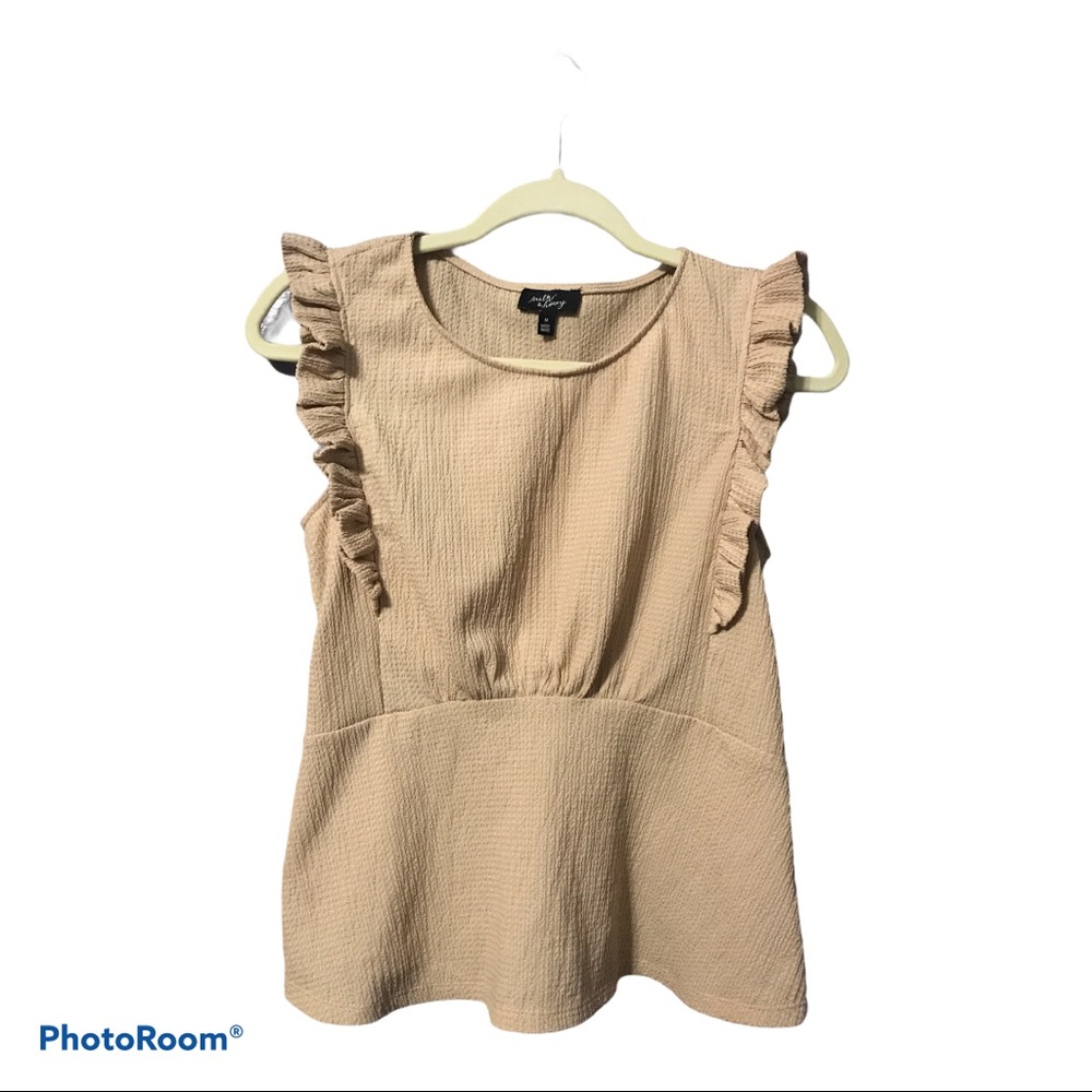 sleeveless babydoll top